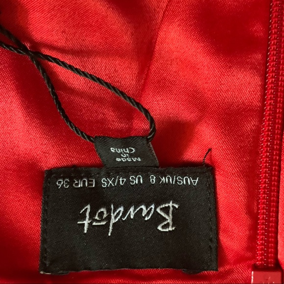 Bardot Square Neck Midi Dress - Picture 3 of 9